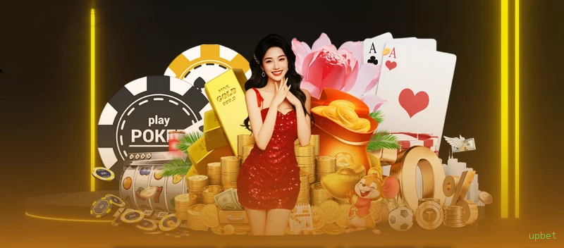 Imagem promocional da upbet mostrando a plataforma e suas vantagens